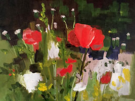 Dreaming of Gardens - a painting by Beverley Brenna