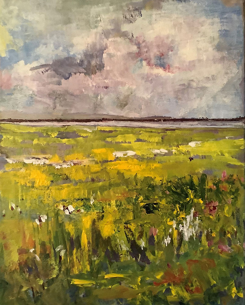 Summer's Flight - a painting by Beverley Brenna