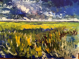 Wetland - a painting by Beverley Brenna