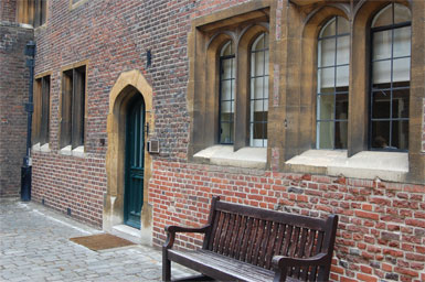 Interior Walkway of Hampton Court